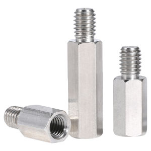 BAIRUITE | Cột Lục Giác Kết Nối Điện Đơn Đầu với Thanh Đồng Cách Ly M6