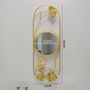 Elegant Modern Gold Wall Mirror