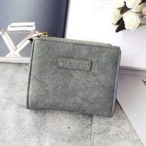 Compact Womens Short Wallet Foldable Ultra-Thin Coin Purse Card Holder Korean Style Versatile Bifold Summer New Arrival