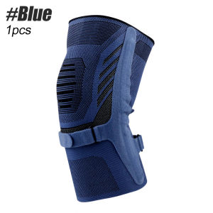 Hinged Knee Brace for Men Women Adjustable Breathable Compression Sleeve with Side Stabilizers Support for Sports Hiking Runni
