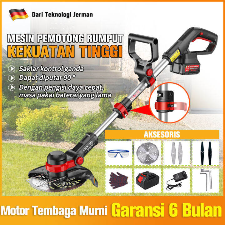 Mesin Potong Rumput 48 Volt Pemotong Rumput Portable Cutter Kit Taman Alat Pemotong Rumput Mesin Potong Rumput Elektrik