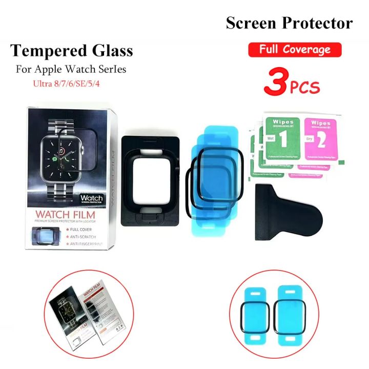 3PCS Ceramic film For Apple watch Ultra 49mm 45mm 41mm