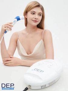 DEP Ultrasonic Instrument Non-Invasive Needle-Free Compact Injector Electroporation Hydrating Essence Inductive Therapeutical Instrument Beauty Salon Special