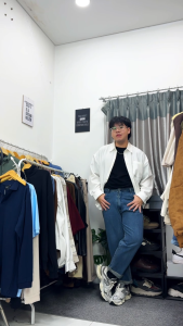 JINISO Big Size Boyfriend Denim Jeans Pria 1305