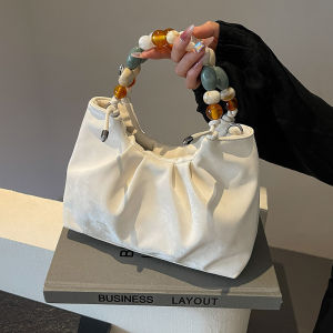 Amy Rabbit Womens Bucket Bag Commuter Simple Fashion Trend Single Shoulder Crossbody Bag Soft PU Leather Solid Color