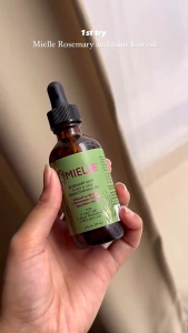Mielle Oil Dầu dưỡng da đầu & mọc tóc bạc hà Mielle Organics với Biotin & tinh dầu nuôi dưỡng tóc chẻ ngọn 59ml