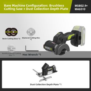 Worx | Cordless Brushless Small Angle Grinder