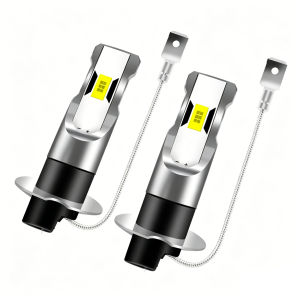2x H3 LED H1 H4 H7 Car Headlight Bulb High Beam 6000K 3000K Car Truck LED Fog Light Driving Lamp DRL 12V Daytime Running Lights