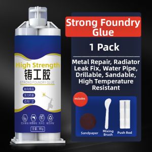 MONLEYTA | High-Temperature Welding Adhesive for Metal Water Tank Stainless Steel Radiator Plastic Pipe Repair