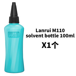 Lanrui 100ml Push Liquid Alcohol Bottle Dispenser for Rosin Solder Flux Paste Mobile Phone PCB Cleaning Welding Repair