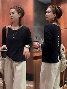 Womens Ice Silk Knitted Long Sleeve Back Hollow out Summer Fashionable Thin Sun Protection Top Button down Regular Fit