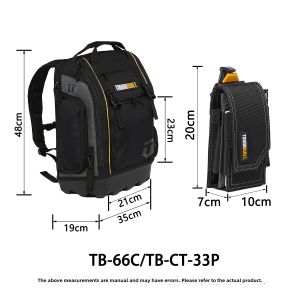 Toughbuilt | Waterproof Backpack with Phone Compartment