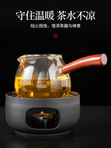 Bộ Nồi Nấu Trà Mới 2024 Có Đế Sưởi Bằng Nến Bộ Phụ Kiện Nồi Nấu Trà Thiết Bị Trang Trí Nhà Bếp Phong Cách Trung Hoa