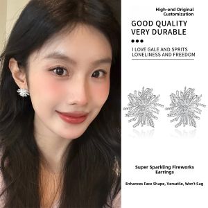 Lnieer | Elegant 925 Sterling Silver Ear Studs