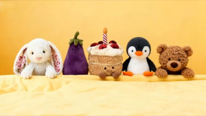 Blossom Cream Bunny Berry soft and skin-friendly not easy to fall off Original doll - fast delivery Stuffed Toys