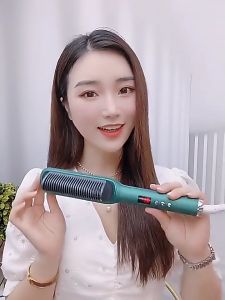Hair Straightener Professional Quick Heated Electric Hot Comb Straightener Personal Care Multifunctional Hairstyle Brush