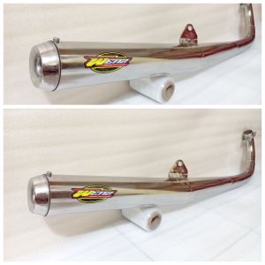 KNALPOT RX KING RX SPESIAL STANDAR RACING FULL CROOM SUARA SUPER GARING