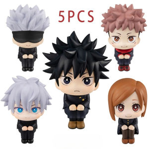 Bandai | 7-9cm Anime Jujutsu Kaisen Figure Itadori Yuji Gojo Satori Fushiguro Megumi Kugisaki Kawaii Toy Car Decoration PVC Model Gift*