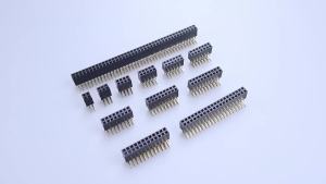 YanXi 2.54mm Pitch Double Row Right Angle Female Pin Header Strip Connector Ổ Cắm 2 * 2-40 Pin Tương Thích Với 2x3P/4P/6P/8P/20P/40P