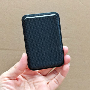 CHUBAN | For iPhone 18 17 16 15 14 13 12 Pro Max For Magsafe Wallet Techwoven Tech Woven Magnetic Card Holder Pack Pocket Storage Case