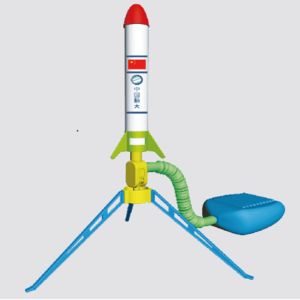 Pneumatic Rocket Small Hand Technology DIY Handmade Material Science Experiment Equipment Teaching Aids Toys for Children