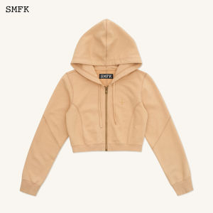 SMFK | Sporty Short Body Hoodie Jacket