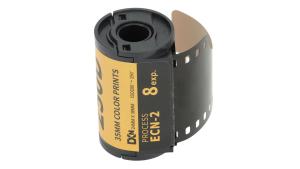 35mm Color Print Film for 135 Camera: Professional Wide Exposure Range ECN 2 Process Colour Print Camera Film 8 Sheets 200-250 Degree Light Sensitivity