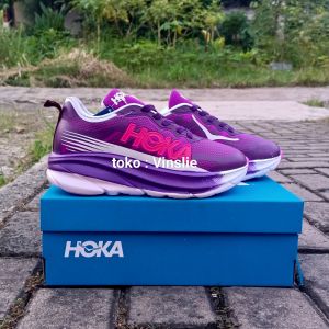 Sepatu lari wanita hoka roket sepatu olahraga cewek bisa untuk senam aerobik gym zumba jogging