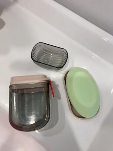 LD-C1321 Tempat Sabun Batang Travel Kotak Wadah Sabun Mandi Portabel / Bath Soap Case Aesthetic