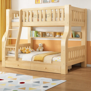 Real Wood Double Decker Bed