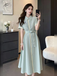 DANTING | Unique Beautiful Green Dress