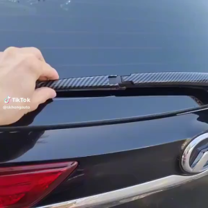 PERODUA MYVI G3 2018-2025 Rear Wiper Frame Chrome Cover Garnish Accessories (Double Tape Provided)