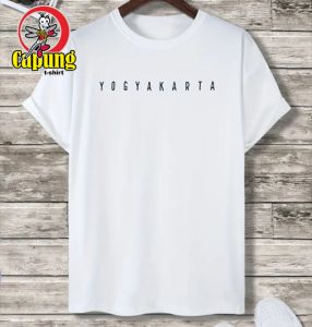 KAOS JOGJA ORIGINAL PRIA ASLI JOGJA MEREK CAPUNG T-SHIRT KAOS JOGJA OLEH OLEH KHAS JOGJA KAOS JOGJA ORIGINAL JOGJA