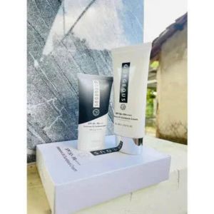 [FULL BOX] SET 2 CHAI 100G+ 40G Kem chống nắng múi xù gorgeous trắng da nâng tone chống nước lâu trôi tuýp SPF50+PA+++