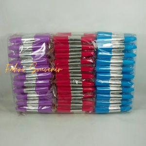 Souvenir Pernikahan Pulpen Lipstik Warna Kemasan Plastik Isi 100 pcs TERMURAH