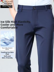 TUCANO | Breathable Vertical Casual Mens Summer Trousers