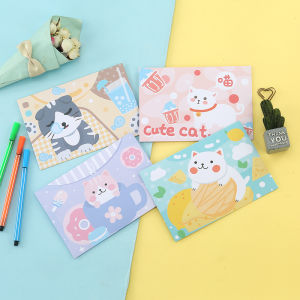 Cute Cartoon Cat Envelope Paper Love Letter School Celebration Activity Couple Confession INS Stationery Wenwen Business Supplies