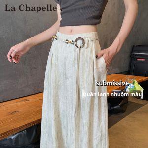 La Chapelle | Quần Culottes Dyeing Bằng Vải Lụa Đá Cho Nữ