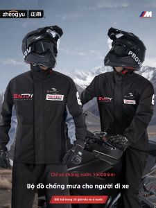 ZHENGYU | Mens Rainproof Rider Suit Separated Design