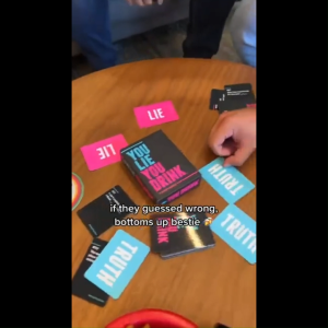 You Lie You Drink Drinking Game