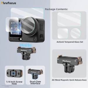 Minifocus | Magnetic Quick-Release Adapter with Dual Interfaces