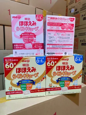 [Mẫu Mới] SỮA MEIJI 0-1 1-3 DẠNG THANH (30 THANH)