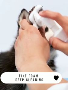 150ml Pet Foot Cleansing Foam Dog Paw Cleaner Pet Paw Cleaning Cat Dog Deodorant Pet Foot Care