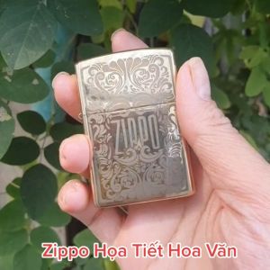 Bật Lửa Zippo Đồng Khối Nhiều Chủ Đề Mộc Đáy Ngược Đời La Mã XIII ( Tặng Kèm Phụ Kiện)