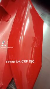 Cover body belakang/sayap jok/sayap belakang/side panel motor Honda CRF 150 L