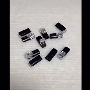 12pcs/set Kabel Konektor Soket Terminal Quick Connector / Konektor Kabel Listrik 2 Pin Pluggable Untuk Kabel Kawat