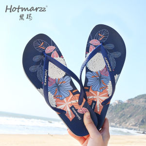 Hotmarzz/Hotmarzz Flip Flops Womens Summer Outwear Ins Tide Fashion Non-Slip Net Red Beach Seaside Flip-Flops