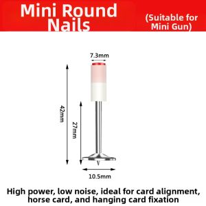 NIANXU | Concrete Wall Fire Safety Ceiling Stapler Special Circular Nails