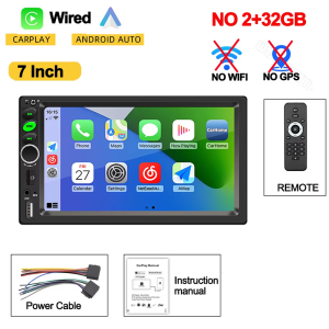 Universal 2Din Android 13 Car 7/9/10 Inch 8‑Core 4GB+64GB Car Stereo Radio GPS WiFi Bluetooth Auto Multimedia Navigation Player