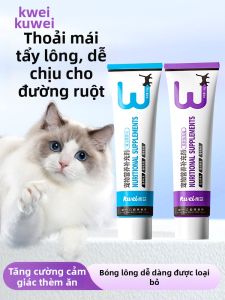 KWEI | Thực Phẩm Bổ Sung Kiểm Soát búi Lông & Tăng Sáng Cho Mèo